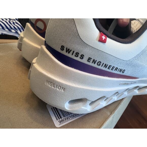 On oncloud Cloudsurfer Next Running Shoes Women 8.5 White/Flame LaceUp - Picture 13 of 16